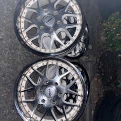 ハイエース ホイールのみ 18インチ 社外アルミの画像