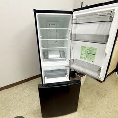 【1ヵ月保証付き】東芝 2ドア冷蔵庫 153L 2022年製 配送・設置込み！ KR0153の画像