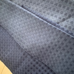 ニトリ　カーテン　ブルーの画像