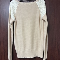 セーター　綿　Lサイズの画像