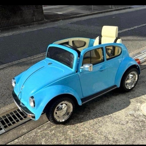 美品 Aosom アオサム リモコン電動リモコン　キッズカー 6V