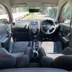 平成26年 マーチ ニスモ S K13改 シルバー 5MT 走行24.1万キロ 車検2年付き!!の画像