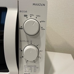 新品同様　シンプル電子レンジの画像