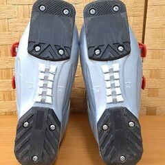 札幌【21,5cm NORDICA ジュニアスキーブーツ】GPTJ アウトソール250mm 4バックル シルバー Jrスキーブーツ スキー靴 ノルディカ 北20条店の画像