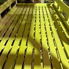 ジャングルジャングル貝塚店　3段ベッド　白　ベッド　梯子ベッド　中古　リユース　貝塚市　二色浜の画像