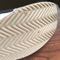 新品 25cm レディース スニーカー ホワイト シューズ 靴 カジュアル 識別番号:(958-Z)の画像