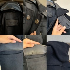 訳あり　ウールコート ダッフル フード付きの画像
