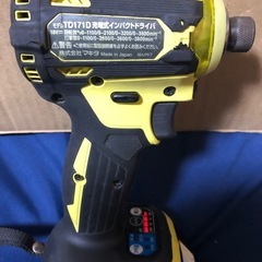 ③マキタ18vインパクトドライバTD171D中古美品オリジナルハウジング本体のみの画像