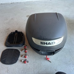 バイク用リアボックスの画像