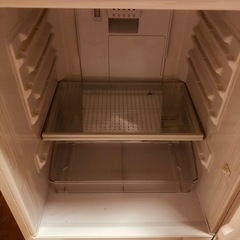 【無料】SHARP 137L 2ドア冷蔵庫（ピンク色）両開き対応の画像