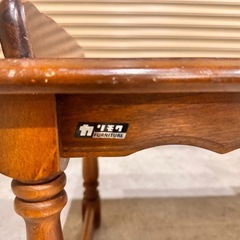 カリモク karimoku テレフォンベンチ 電話台 玄関スツール スツール ナチュラル シンプル 収納 レトロの画像