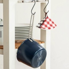 栗原はるみ　直火専用マルチパン　ネイビー　16cmの画像