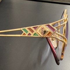 YSL（イヴ・サンローラン）ヴィンテージ メガネフレームの画像