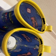 西松屋　レインブーツ(はたらくくるま) 16cmの画像