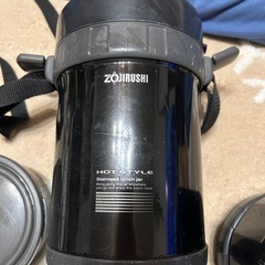 Zojirushi 保温弁当箱 ステンレス製　保温ジャー　弁当箱　象印の画像
