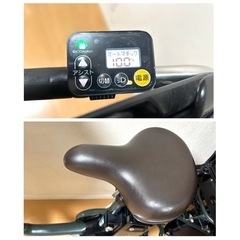 電車自転車　子供乗せ　パナソニック　ギユットミニ　バッテリー大容量16Ah 20インチ の画像