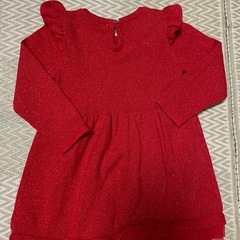 【取引中】女の子90ニットワンピースの画像