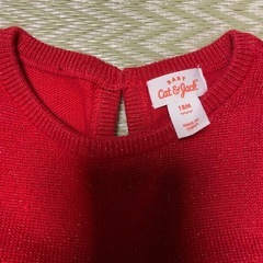 【取引中】女の子90ニットワンピースの画像