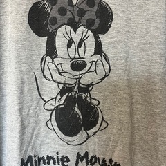 ミニーちゃんLサイズ長袖シャツ　ポーチ　ディズニーセットの画像