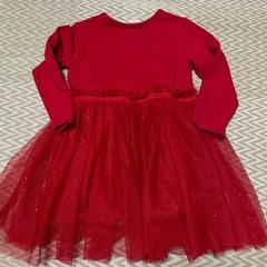 H&Mクリスマスワンピースの画像