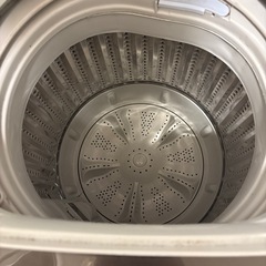 『取りに来て頂ける方のみ』洗濯機　Haier 5.5kg 2019年製の画像