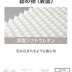 ニトリ　Nスリープ　シングル ベッドマットレスの画像