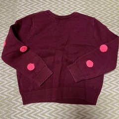 女の子90H&Mスウェットトップスの画像