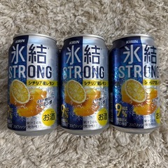 缶チューハイ KIRIN 氷結STRONG 500ml 5本 350ml 3本 まとめての画像