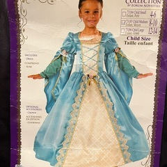 【未使用美麗　8-10歳】シンデレラドレスの画像