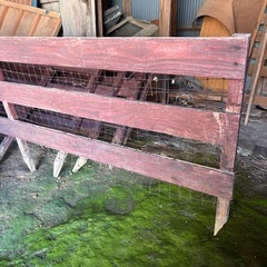 柵　　木製の画像