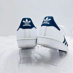 【❗️✨定番カラー✨❗️】✨adidas SUPERSTAR（C77153）24cm／ホワイト×ネイビー✨の画像