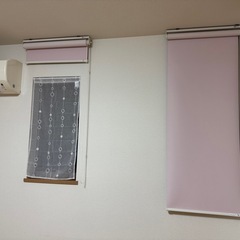 ロールカーテン、カーテンレールの画像