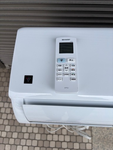 ?ほぼ新品✨2ヶ月利用?取付込み?スマホ対応エアコン❄️クリーニング済✨️中古美品 SHARP シャープ AY-T28DG プラズマク