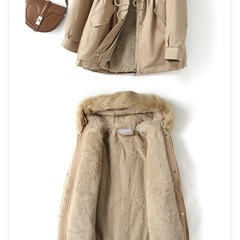 新品　未開封　ブラック　Ｍ　サイズ　コート レディース ゆったり 体型カバーの画像