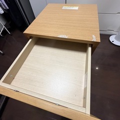 ニトリ　学習机　チェスト  訳ありの画像