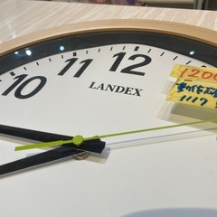 【掛け時計】【ランデックス】クリーニング済み【管理番号1117】野の画像