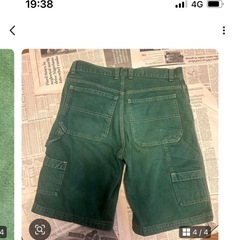 半パン（デニム生地）の画像