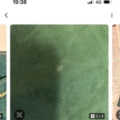 半パン（デニム生地）の画像