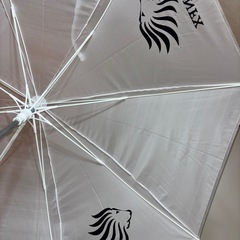 傘　長さ90センチ　広げた幅約120センチ４本セットの画像