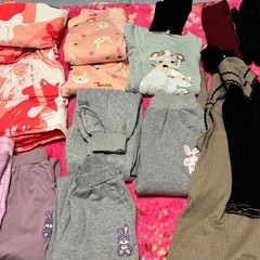 女の子　ほぼ新品6点 秋冬服　150-160cm 15点 の画像