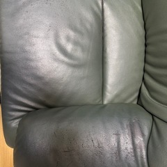 2人掛けソファ 牛本革 ベルーナ製の画像