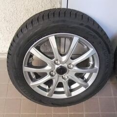 155/65R14　2022年製造　アルミ　14X4.5J　４本の画像