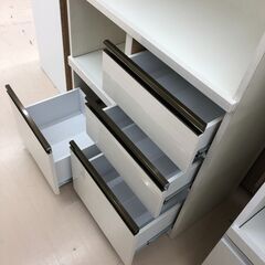 【ジャングルジャングル和歌山店】【Wa3290】レンジボード　リユースショップ リサイクルショップ 中古家具 中古家電 中古自転車 古着 冷蔵庫の画像