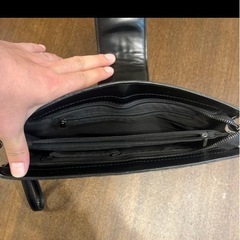 　未使用近い メンズ　クラッチバックの画像