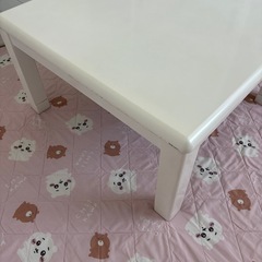 こたつ ホワイト の画像