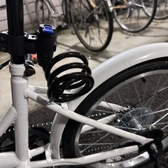 ほぼ新品！！折りたたみ20いんち20インチじてん自転車の画像