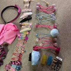 女の子ヘアアクセセットの画像