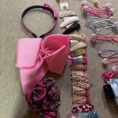 女の子ヘアアクセセットの画像
