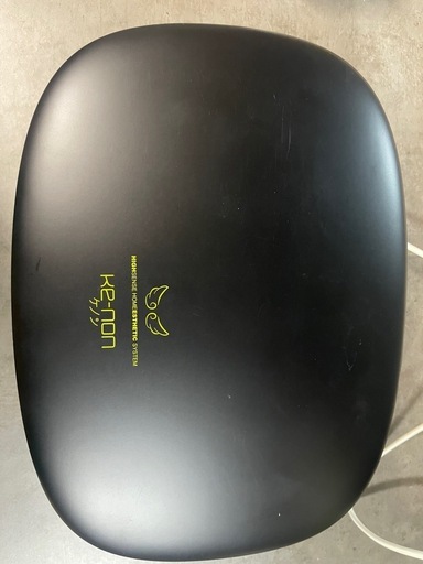 (取引中)KE-NON 脱毛器 ブラック　バージョン8.4
