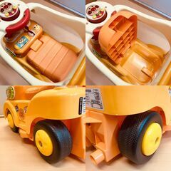 アンパンマン よくばりビジーカー押し棒＋ガード付きの画像